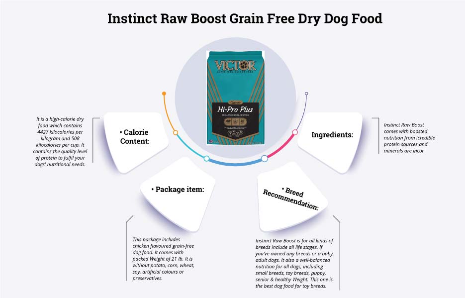 instinct raw boost grain free dry dog food