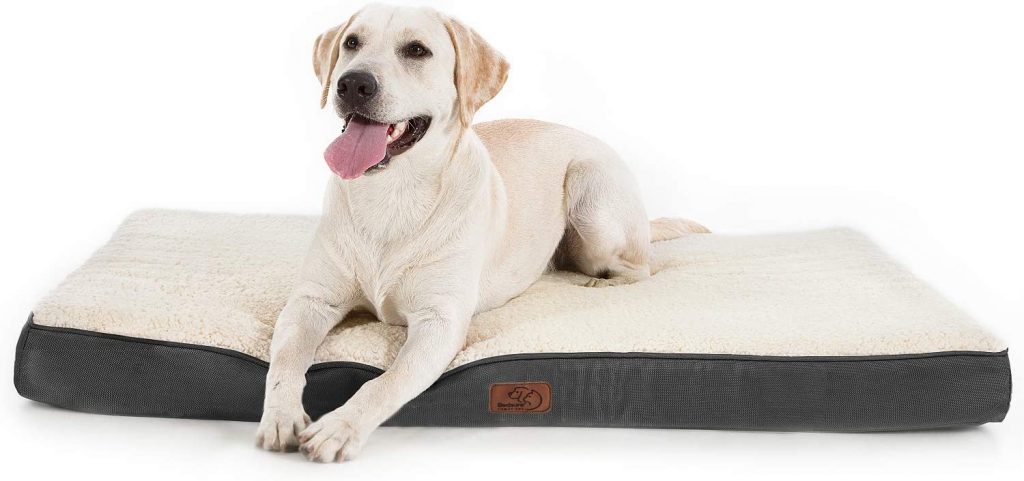 Bedsure Large Dog Bed for Large Dogs Up to 75lbs Big Orthopedic Dog Beds with Removable Washable Cover